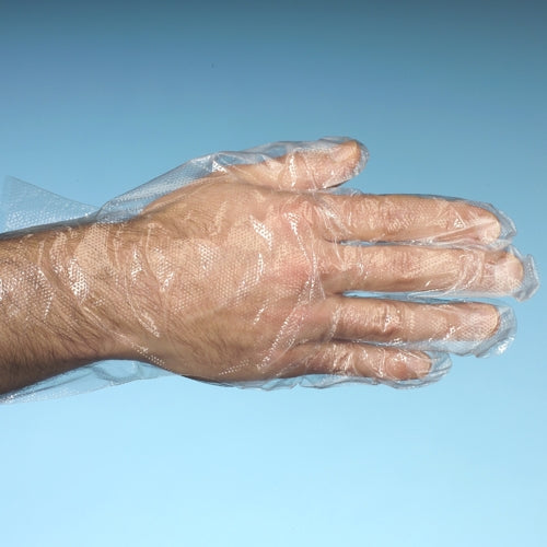playstation handschuhe 500 "WORK-INN/-PS" Handschuhe, PE transparent für Herren, L – Koala-Papp