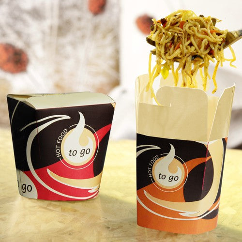 50 Snackboxen "To Go" eckig 550 ml 10 cm x 8,5 cm x 7,5 cm