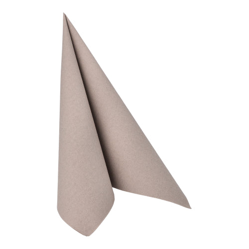 20 Servietten "ROYAL Collection" 1/4-Falz 40 cm x 40 cm grau