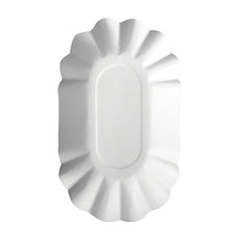 Lade das Bild in den Galerie-Viewer, 250 Schalen, Pappe &quot;pure&quot; oval 9 cm x 16 cm x 3 cm weiss
