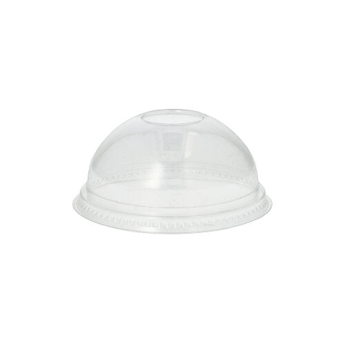 50 Dom-Deckel "Hurricane", PET rund Ø 9,5 cm · 4,5 cm glasklar ohne Lochung