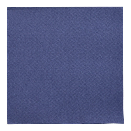 50 Servietten "ROYAL Collection" 1/4-Falz 40 cm x 40 cm dunkelblau