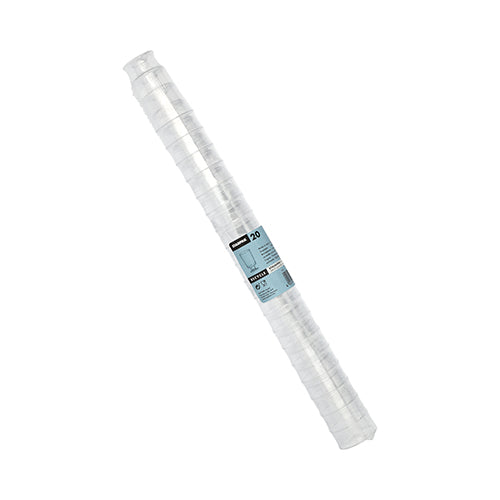 20 Stiel-Gläser für Schnaps, PS 4 cl Ø 3,8 cm · 6,3 cm glasklar einteilig