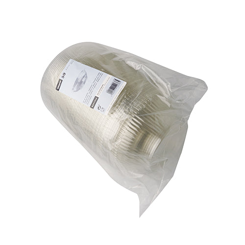50 Salatschalen, R-PET rund 500 ml Ø 15,5 cm · 5,5 cm glasklar