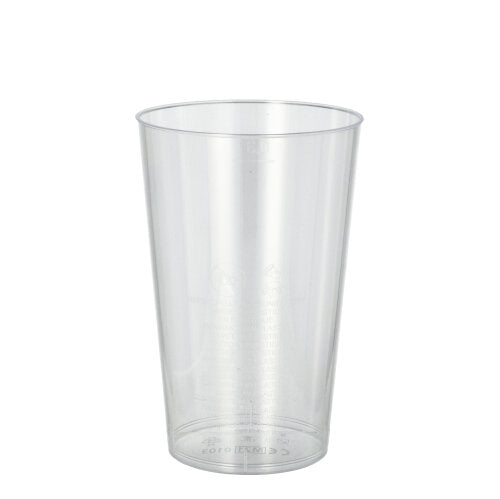 50 Trinkbecher, PS 0,3 l Ø 7,9 cm · 11,9 cm glasklar