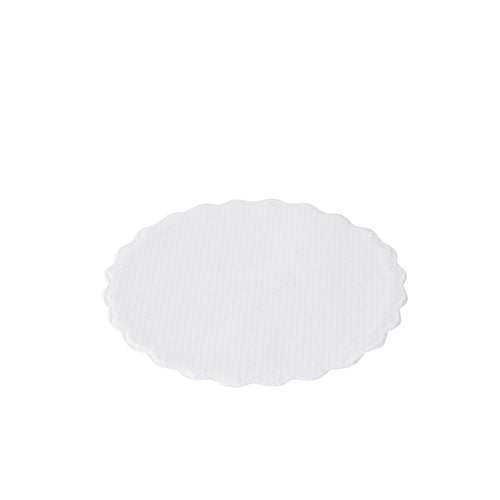 500 Tropfdeckchen rund Ø 8,5 cm weiss