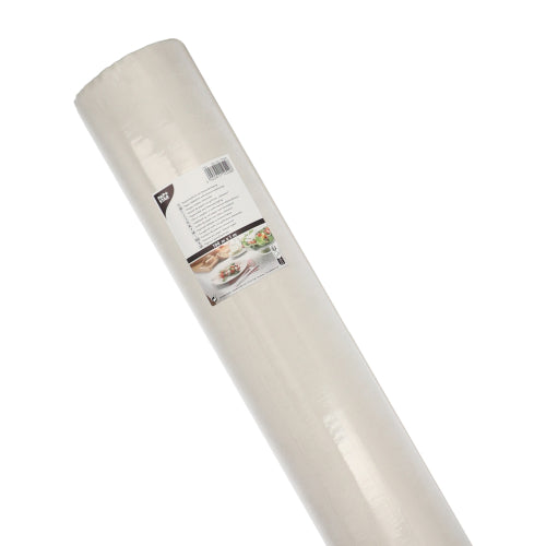 Papiertischtuch mit Damastprägung 100 m x 1 m weiss