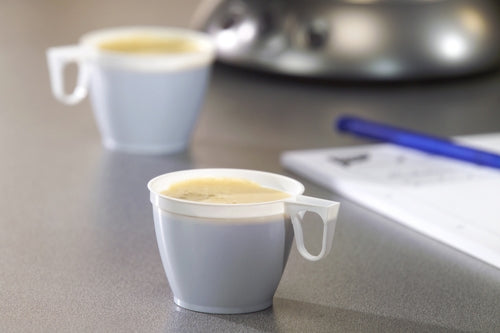 10 Kaffeetassen, PS 0,18 l Ø 7,8 cm · 6 cm weiss