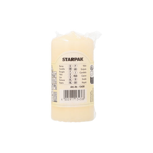 Stumpenkerze Ø 50 mm · 100 mm creme