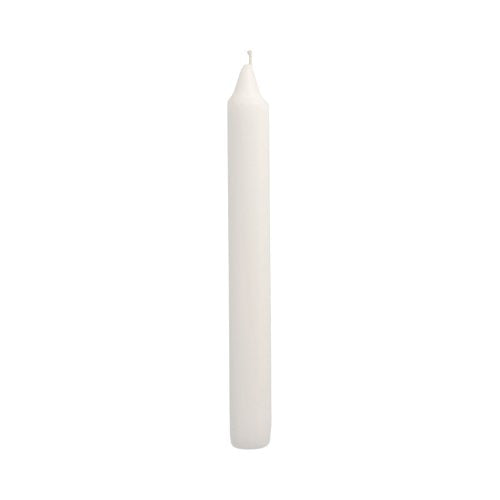 50 Tafelkerzen Ø 2,1 cm · 19,6 cm weiss