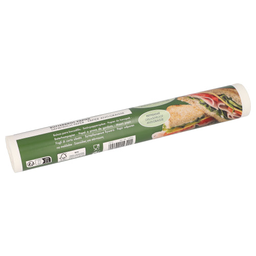 100 Blatt Butterbrotpapier 25 cm x 30 cm weiss