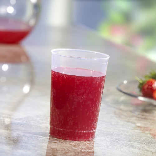 25 Mehrweg-Trinkbecher PP 0,3 l Ø 7,8 cm · 11,8 cm transluzent unzerbrechlich