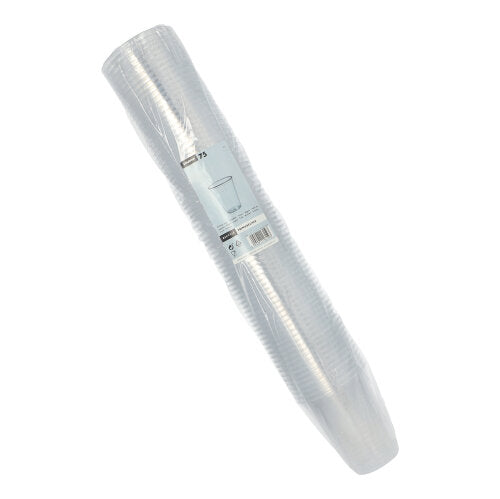 75 Trinkbecher, PS 0,3 l Ø 9,5 cm · 11 cm klar mit Schaumrand