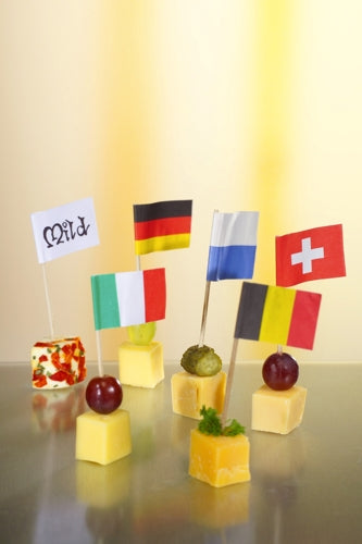 500 Deko-Picker 8 cm "Niederlande"