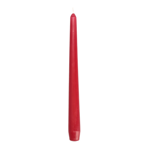50 Leuchterkerzen Ø 2,2 cm · 25 cm bordeaux