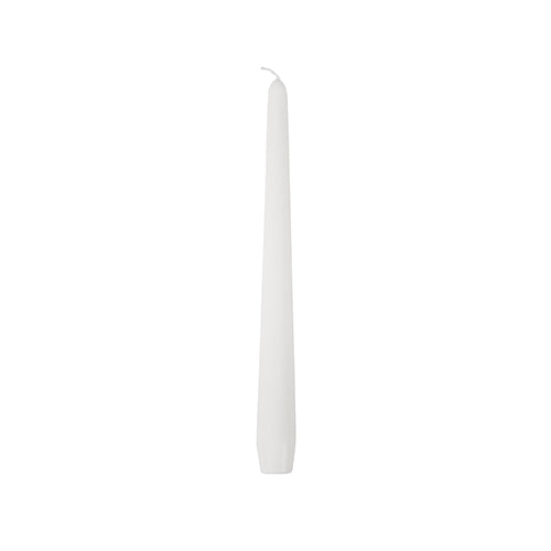 50 Leuchterkerzen Ø 2,2 cm · 25 cm weiss