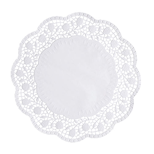 250 Tortenspitzen rund Ø 30 cm weiss
