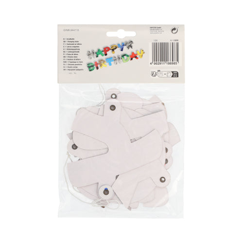Grußkette 1,4 m "Happy Birthday"
