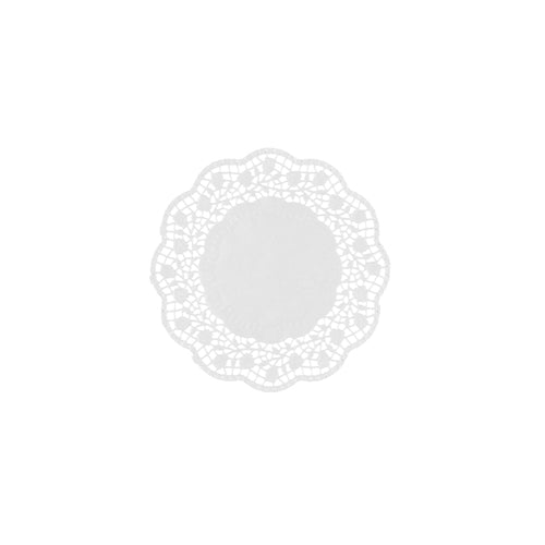 250 Teller- und Tassendeckchen rund Ø 12 cm weiss