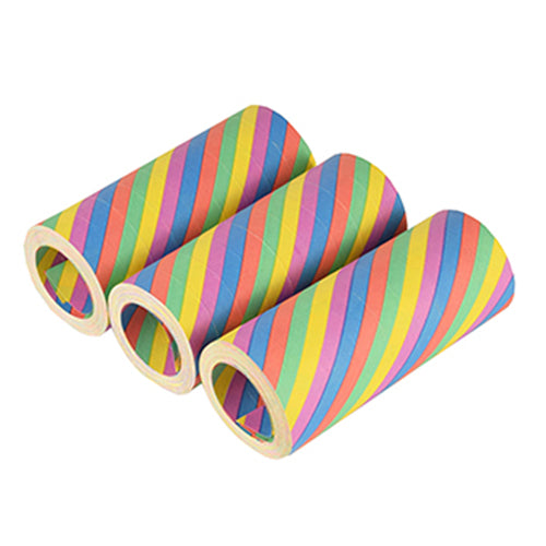 3 Riesenluftschlangen 15 m "Rainbow" flammhemmend