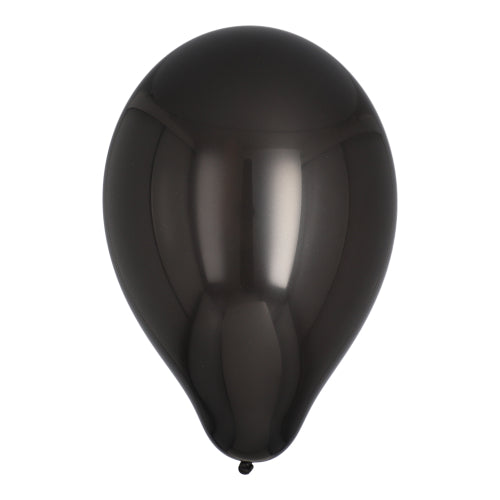 10 Luftballons Ø 25 cm schwarz
