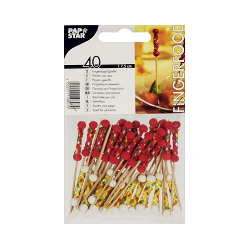 40 Fingerfood - Picker 7,5 cm "Mexico"