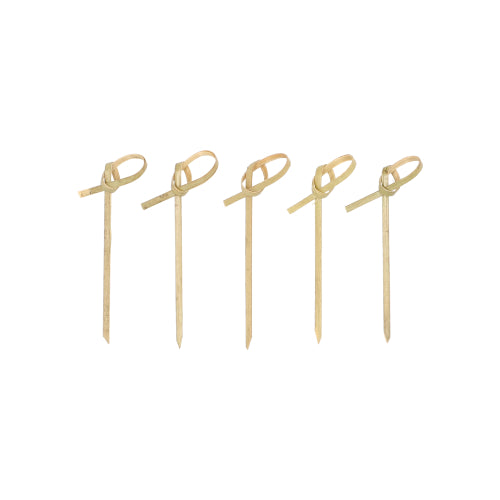 40 Fingerfood - Picker "pure" 6 cm "Knoten"
