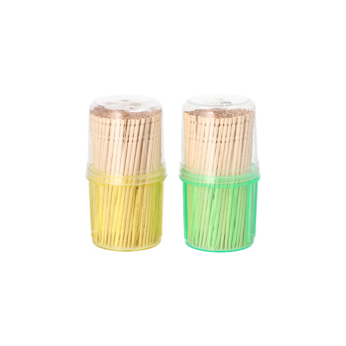400 Fingerfood - Picker rund 6,5 cm gedrechselt, im Spender
