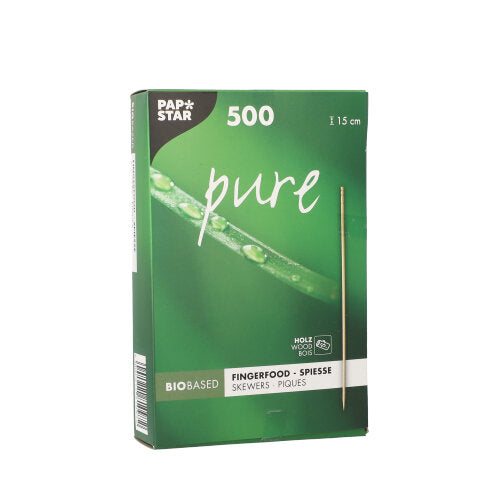 500 Fingerfood - Picker "pure" 15 cm gedrechselt