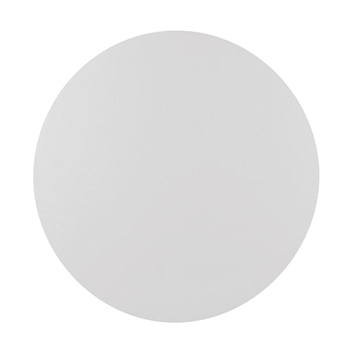 100 Tortenunterlagen, Pappe rund Ø 24 cm weiss mit glattem Rand