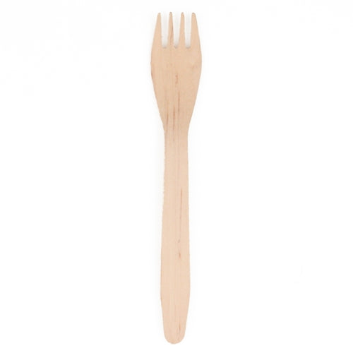 25 Gabeln, Holz "pure" 16,5 cm