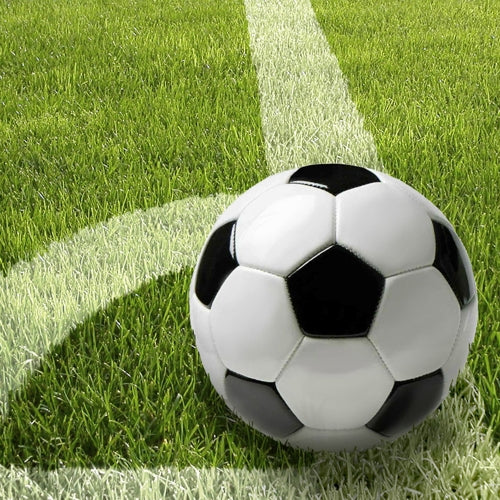 20 Servietten, 3-lagig 1/4-Falz 33 cm x 33 cm "Football"