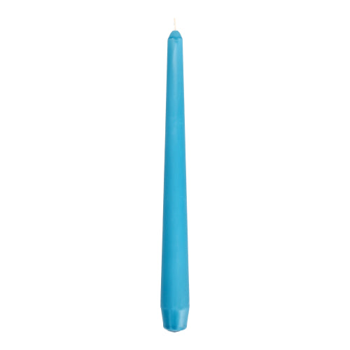 50 Leuchterkerzen Ø 2,2 cm · 25 cm türkis