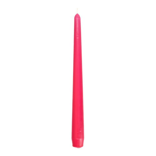 50 Leuchterkerzen Ø 2,2 cm · 25 cm fuchsia