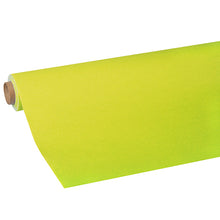 Lade das Bild in den Galerie-Viewer, Tischdecke, Tissue &quot;ROYAL Collection&quot; 5 m x 1,18 m limonengrün

