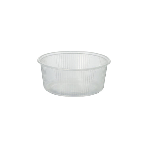 100 Verpackungsbecher, PP rund 200 ml Ø 10,1 cm · 4,3 cm transparent