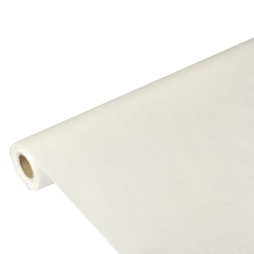 Tischdecke, stoffähnlich, Vlies "soft selection" 10 m x 1,18 m weiss