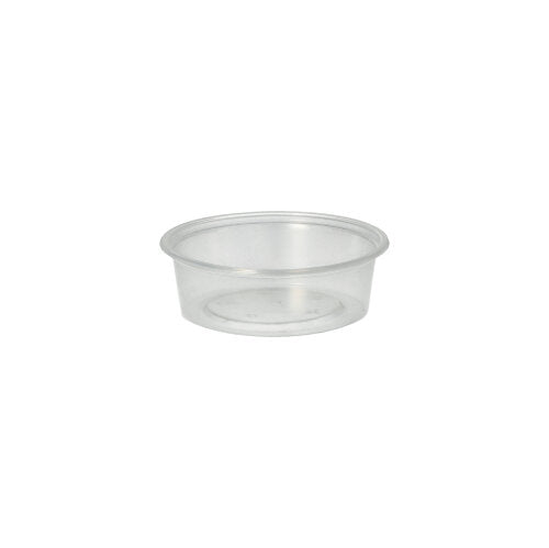 50 Dressingbecher, PP rund 50 ml Ø 7,1 cm · 2,4 cm transparent