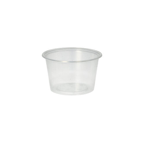 50 Dressingbecher, PP rund 100 ml Ø 7,1 cm · 4,3 cm transparent