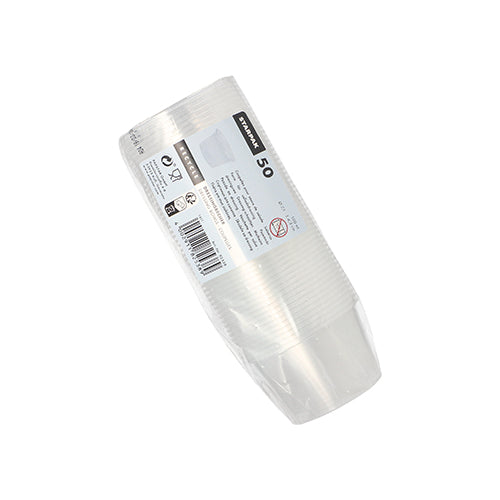 50 Dressingbecher, PP rund 100 ml Ø 7,1 cm · 4,3 cm transparent