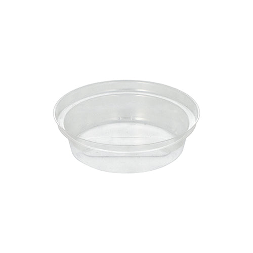 50 Einsätze, PET "Hurricane" rund Ø 9 cm · 2,2 cm glasklar
