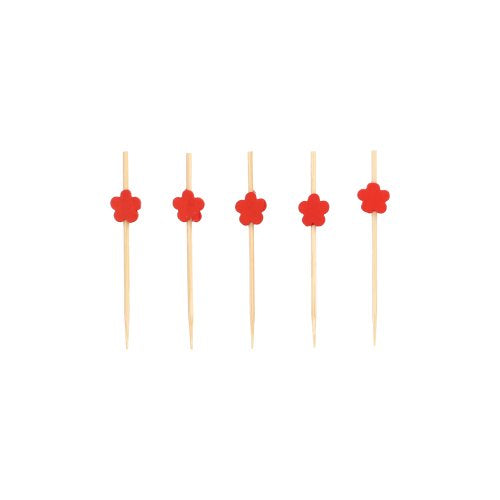 40 Fingerfood - Picker 7 cm "Flower"