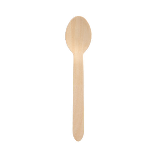 100 Löffel, Holz "pure" 15,7 cm