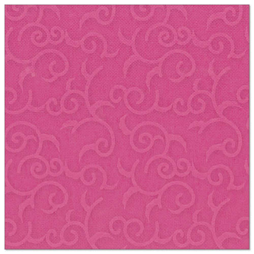 50 Servietten "ROYAL Collection" 1/4-Falz 40 cm x 40 cm fuchsia "Casali"