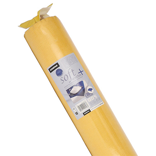 Tischdecke, stoffähnlich, Vlies "soft selection plus" 25 m x 1,18 m gelb