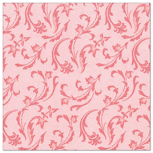 50 Servietten "ROYAL Collection" 1/4-Falz 40 cm x 40 cm rot "Damascato"