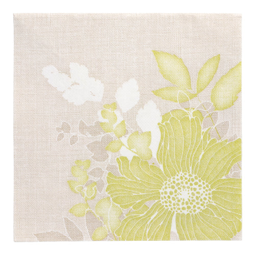 50 Servietten "ROYAL Collection" 1/4-Falz 40 cm x 40 cm grün "Annabel"