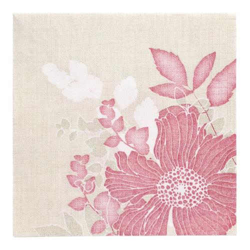 50 Servietten "ROYAL Collection" 1/4-Falz 40 cm x 40 cm fuchsia "Annabel"