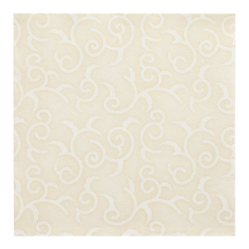 20 Servietten "ROYAL Collection" 1/4-Falz 40 cm x 40 cm champagner "Casali"