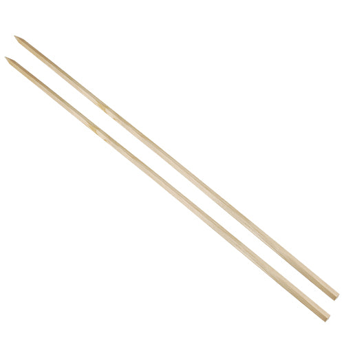 20 Grill-Spieße "pure" 80 cm x 8 mm x 8 mm "Steckerlfisch"